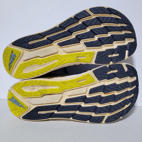 Altra Torin 7 Mens Blue Yellow Road Running Shoes Sneakers AL0A82C4442 Size 10 - Picture 7 of 8